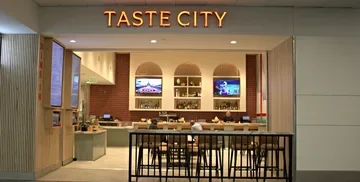 Taste City restaurant seating in SFO