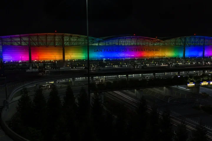 Terminal Lights Rainbow