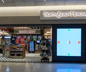 North Beach Mercantile storefront at SFO