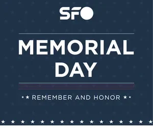 Illustration for Memorial Day with stars and red stripes